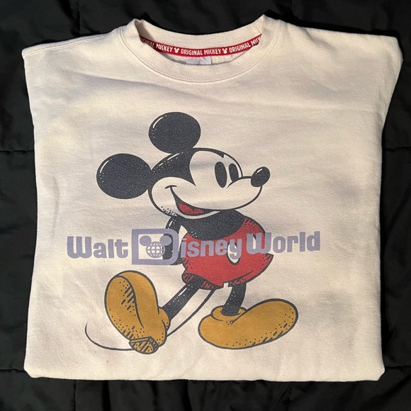 Disney Mickey Mouse Crew Neck - Picture 2 of 9
